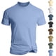 thumbnail image 5 of Redonda Alta Mesa Magnética Desmontable Pullover de Manga Corta Top para los Hombres, Suave Transpirable Absorción de Sudor Secado Rápido Desgaste Deportivo, 5 of 6
