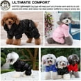 thumbnail image 5 of GASTROPOD Winter Puppy Dog Coat Waterproof Pet Clothes Windproof Dog Snowsuit Warm Fleece Padded Winter Pet Clothes for Small Dogs, 5 of 7