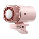 thumbnail image 1 of Ventilador acondicionado para coche con clip, versátil, con rotación 360 degree, portátil, ideal para camping, oficina, viajes, desplazamientos Rosa, 1 of 8