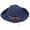 Navy Blue, variant on Dalrosia Womens Sun Hats Wide Brim Summer Beach Hat for Women Foldable Travel Straw Hat UPF50+