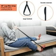 KEKOY Leg Lifter Strap, Rigid Foot Loop, Mobility Aid for Hip & Knee