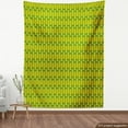 thumbnail image 4 of Ambesonne Food Fabric by the Yard Upholstery, Geometric Style Corns Pattern, 10 Yards, Earth Yellow and Green, 4 of 5