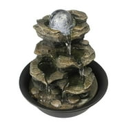 Watnature 8 Indoor 4-Tier Cascading Tabletop Fountain