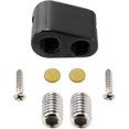 thumbnail image 4 of 4 String Bass Bridge String Locks Zinc Alloy Locking String Retainer Individual String Clamps for 4-String Headless Electric Bass Replacement Parts Black, 4 of 5