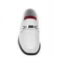 thumbnail image 5 of Joseph Allen Boys Dress Toddler Shoes, White, 10, 5 of 7