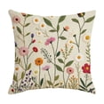 thumbnail image 1 of Pillowcase For Bedroom Bedding And Sofa Decoration 45 cm x 45 cm Polyester Beige, 1 of 6