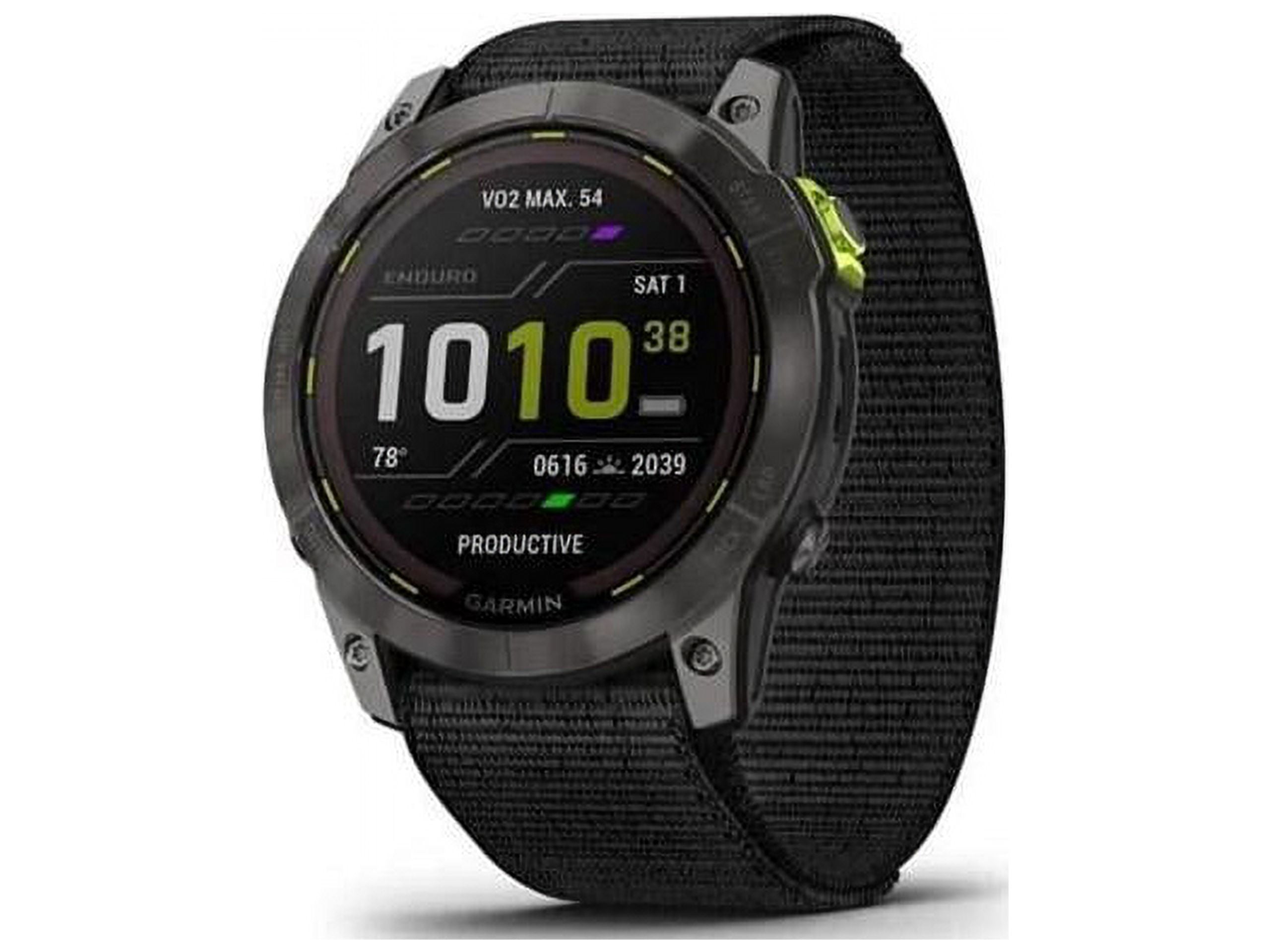 Garmin Enduro™ 2 – Ultraperformance Watch, Long-Lasting GPS Battery Life, Solar Charging, Preloaded Maps