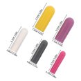 thumbnail image 2 of unbranded 25Ud Protector De Cremallera De Silicona Para En Colores Variados Con Protección Contra Rayones, 2 of 8