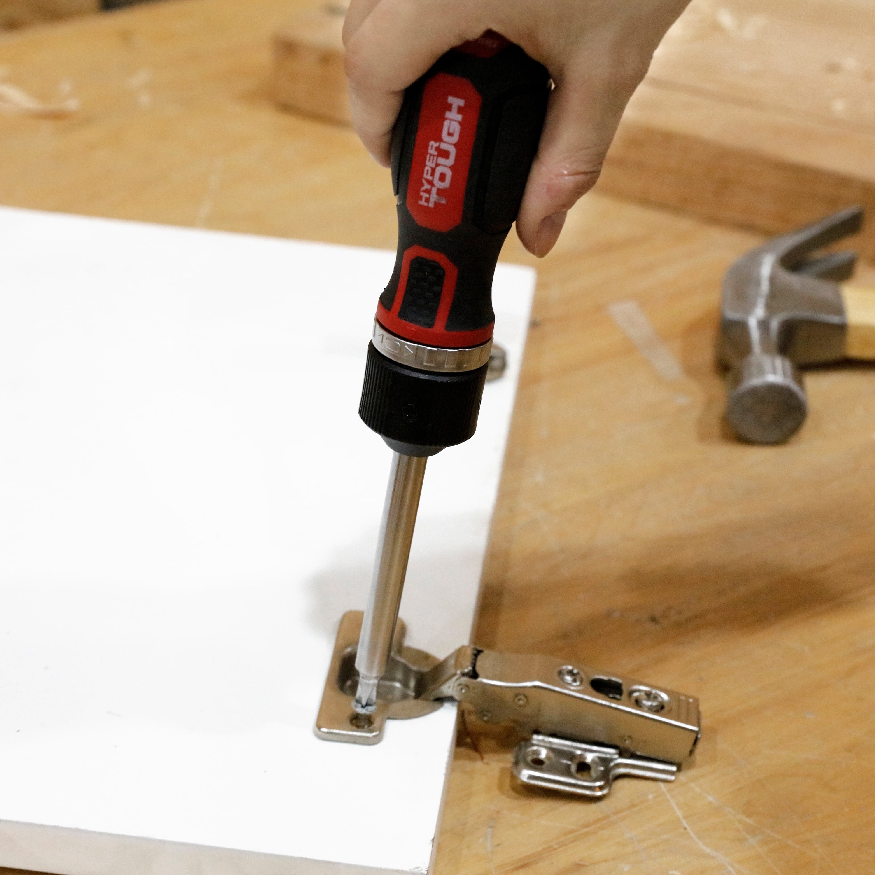 Hyper Tough 15-piece Dual Drive Double Drive 2X Speed Screw Driver Set, HYPERTOUGH PL HT 15PC DUAL SDRIVER