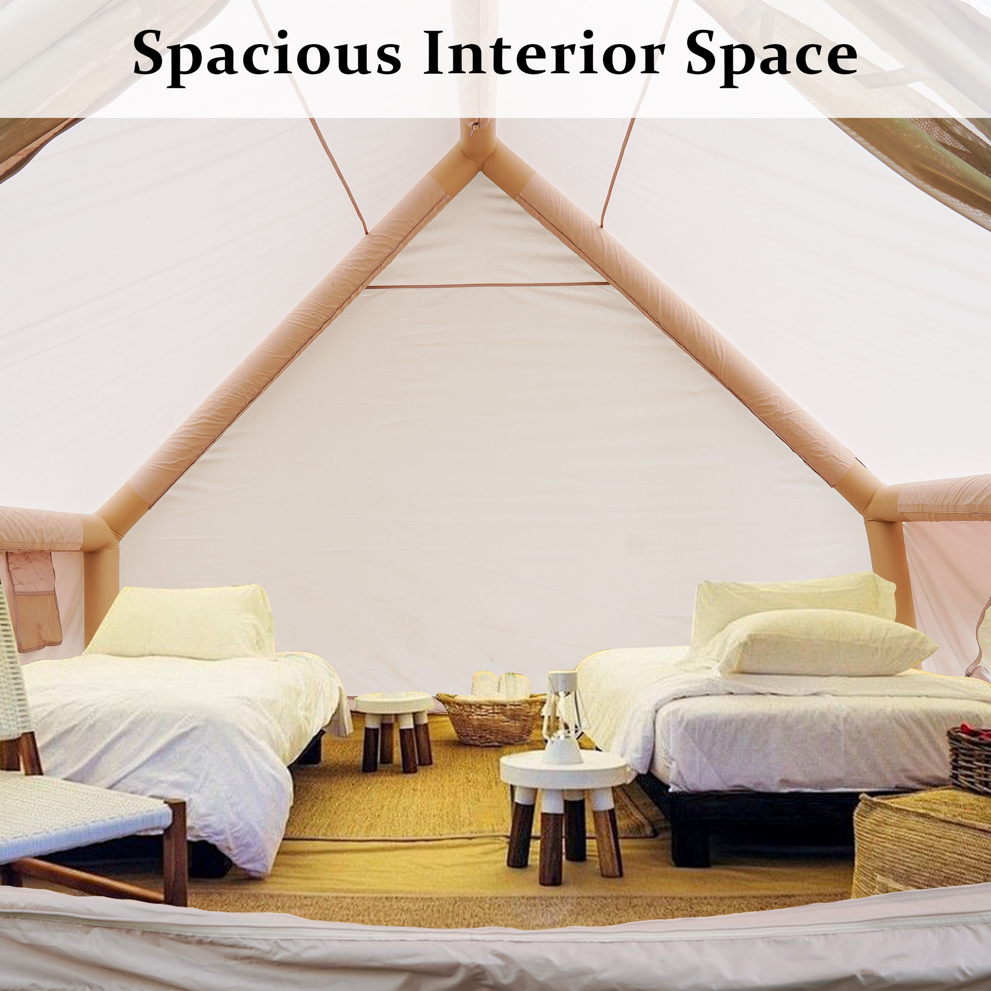 4-6 Person Inflatable Tent with Pump