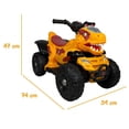 thumbnail image 5 of Cuatrimoto Electrica Trendy Kids Dino Racer 6V Anaranjado, 5 of 5