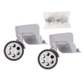 thumbnail image 1 of Roues de Bagage Gris Pâle, 2 Pcs Roues de Bagage de Remplacement Roues de Bagage de Remplacement pour Bagage Design Épuré, 1 of 9