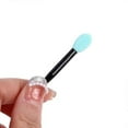 thumbnail image 3 of 1pc Mini Double-headed Silicone Lip Brush Wands Applicator Beauty Tool, 3 of 5