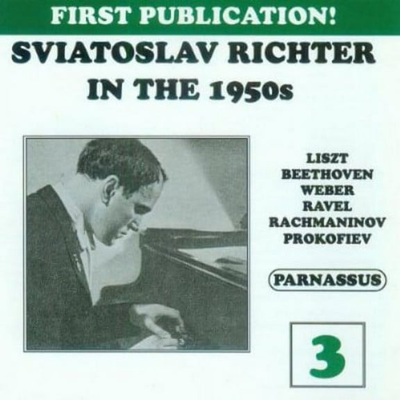 Various Artists - Sviatoslav Richter in the 1950's 3 / Various - Music & Performance - CD