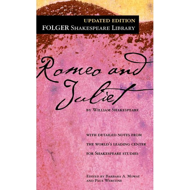 Folger Shakespeare Library Romeo And Juliet Paperback Walmart Com