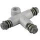 thumbnail image 1 of ATV Hydraulic 3 Way Brake Oil Hose Adaptor Coupling Tee 10mm, 1 of 5