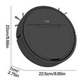thumbnail image 2 of Vacemry Under $5 Robot Vacuum Cleaner, Automatic Sweeping and Mopping Machine, Smart Navigation for Hardwood Floor Carpet, Compact Self Charging Cleaning Robot, 2 of 2