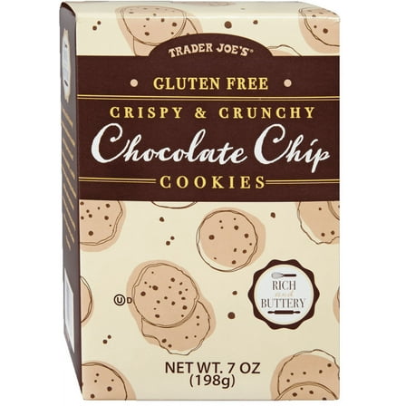 Pack of 3 - TJs Gluten Free Chocolate Chip Cookies 7 Oz