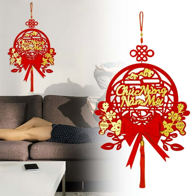 Hearth & Gear Vietnamese Year Decorations | Vietnamese Year Decorations Red Year Home Decorations Spring Festival Decorations Year Decorations Christmas Table Decorations Centerpieces Window Hanging