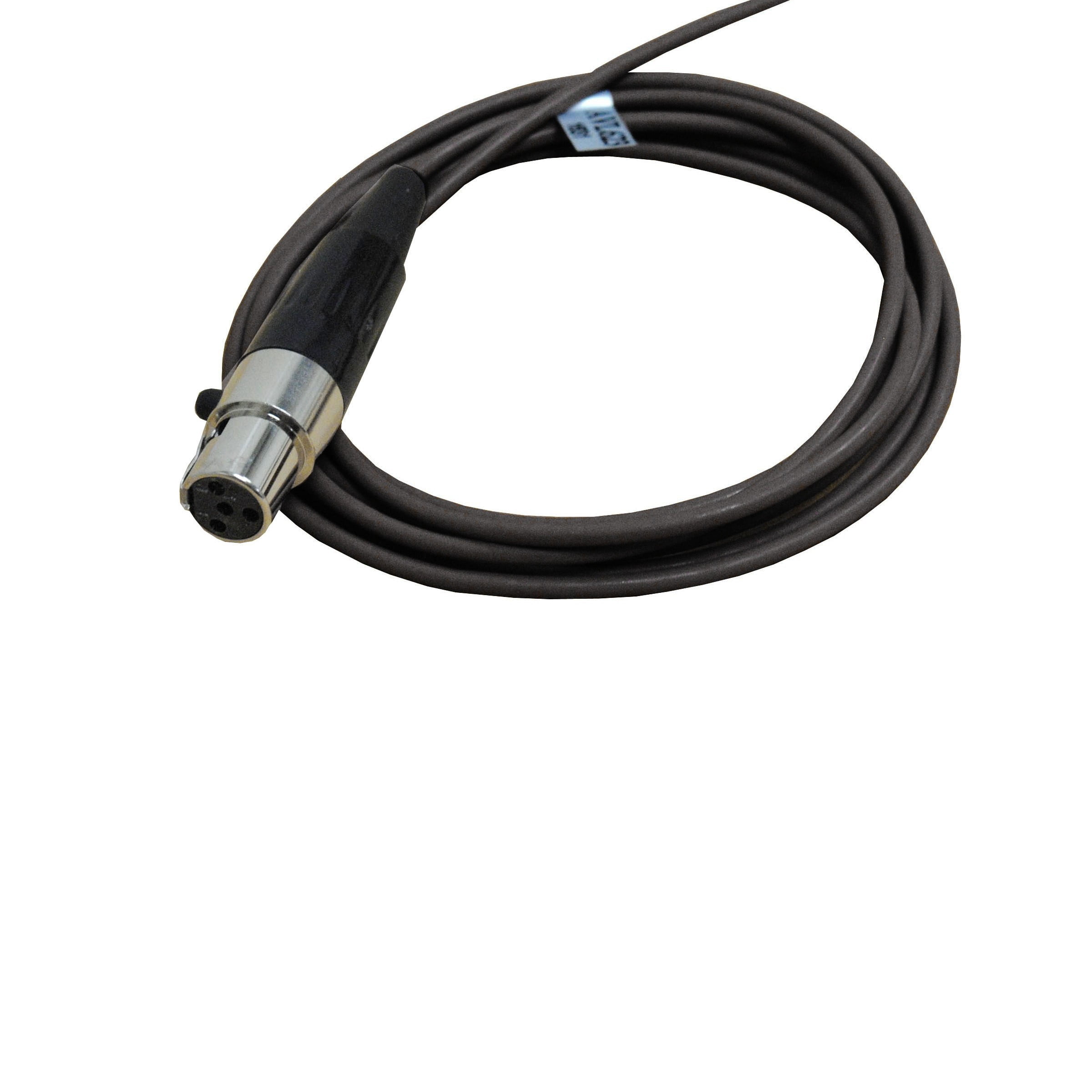 AVJEFES AVL630B-SH4 Mini Headset Microphone for Shure (Black Color)