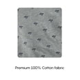 thumbnail image 3 of Ben Din Clothing Men's Athletic Printed Cotton Drawstring Closure Shorts, 3 of 4