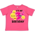 thumbnail image 3 of Inktastic Its My 3rd Birthday with Smiling Emoticons Girls Toddler T-Shirt, 3 of 5