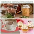 thumbnail image 7 of Paper Doilies, Heart Paper Lace Doilies Disposable Placemats for Cakes Desserts Food 6 Inch & 100 Pack & Sky Blue, 7 of 7