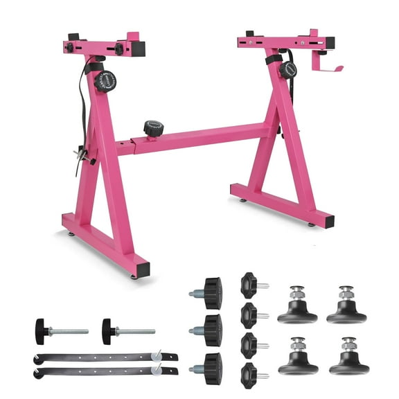 Heavy-Duty Z-Style Adjustable Keyboard Stand, Portable Folding Piano Stand for 54-88 Key Digital Pianos, Synths & DJ Equipment