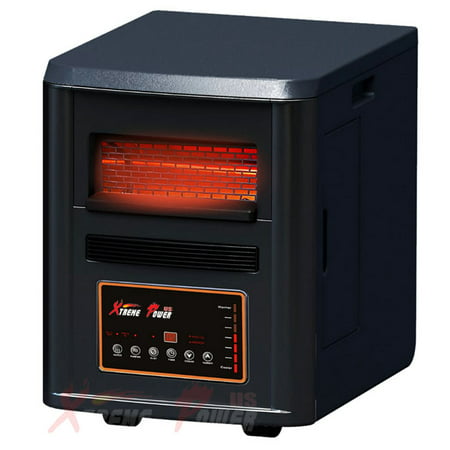 4 in1 Air Purifier Humidifier Quartz Infrared Heater Plasma Inverter 1500W,