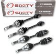 thumbnail image 2 of 4 pc Sixity XT Front Rear Left Right Axle compatible with Polaris Worker 500 1999 - A99CH50EA EB 4X4, 2 of 3