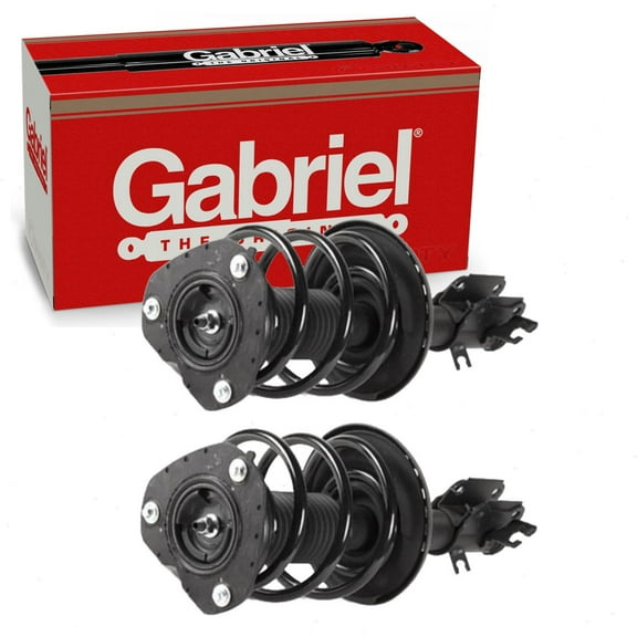 2 pc Gabriel G57161 ReadyMount Suspension Strut & Coil Springs for Assembly Shock Shocks Struts Fits select: 2013 NISSAN ALTIMA, 2012 NISSAN ALTIMA S