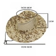 thumbnail image 2 of Promotions! Outdoor Sunshade Cap Polyester Changable Breathable Mesh Unisex Bucket Bat, 2 of 8