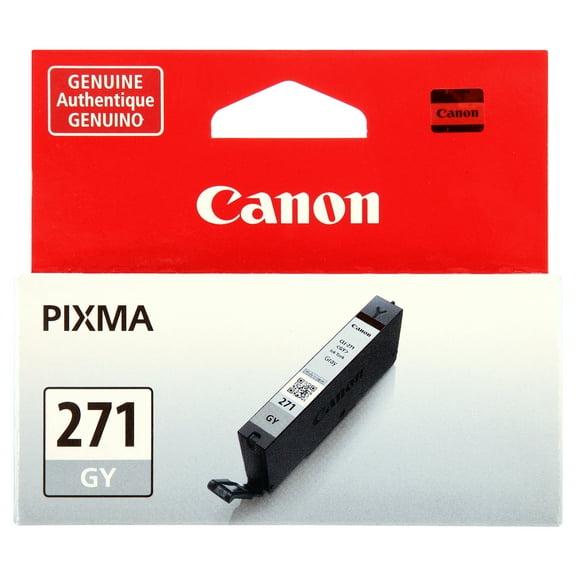 Canon CLI-271 Gray Ink Tank for PIXMA MG7720, TS8020, TS9020 Printers - 6.5ml