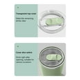 thumbnail image 5 of Latrodar Automatic Magnetic Stirring Coffee Mug, Rotating Home Office Travel Mixing Cup Funny Stainless Steel Self Mixing Coffee Tumbler Green Art&Crafts, 5 of 5