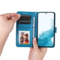 thumbnail image 4 of Funda tipo cartera GANGXUN para Samsung Galaxy A54 5G , diseño girasol, cuero PU, soporte, cierre magnético, tarjetero, 4 of 5