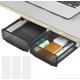 thumbnail image 1 of 2 Pcs Under Desk Drawer Organizer, 1 of 5