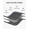 thumbnail image 5 of Bache Pour Cuve 1000l Ibc, Bache De Rservoir D'eau Couvercle, Anti-uv Anti-poussire Couverture Container Rservoir Ibc 210d, 5 of 5