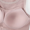 thumbnail image 4 of yunLCZ Sports Bra for Women High Impact Sports Bras For Women Solid Color Underwear Gathered Without Steel Rings Sexy Suspender Running Back Bra, 4 of 4