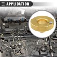 thumbnail image 3 of Unique Bargains Universal Oil Fuel line Disconnect Tool 3/8' Aluminium Gold Tone, 3 of 7