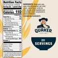 thumbnail image 4 of Quaker, Instant Oatmeal, Strawberry & Cream, 1.1 oz, 20 Packets, 4 of 9