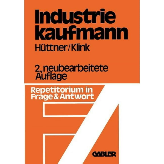 Industriekaufmann: Repetitorium in Frage Und Antwort, (Paperback)