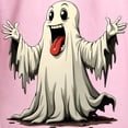 thumbnail image 3 of CafePress - Ghost With A Funny Face - Pullover Hoodie, Hooded Sweatshirt, 3 of 4