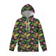 thumbnail image 3 of Sudadera con capucha con estampado 3D de hojas y flores de loto para hombre y mujer, sudadera con capucha floral de primavera y otoño, sudaderas de manga larga, camisetas informales, 3 of 5