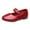 Red, variant on Otqutp Children Sports Shoes&nbsp;Girl Shoes Small Leather Shoes Single Shoes Children Dance Shoes Girls Performance Shoes for 1 to 11 Years