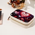 thumbnail image 7 of Valentine's Day Velvet Portable Bracelet Holder with Removable Compartment - Storage Box, Jewelry Box, and Jewelry Stand - Gift, 7 of 7