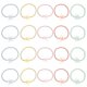 thumbnail image 1 of Hair Ties Cartoon Clear Charm Hold Hair Ponytail Holders Elastic Decorative 20Pcs, 1 of 1