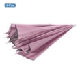 thumbnail image 3 of Uxcell 20" Fishing Umbrella Hat Folding Sun Rain Cap Head Umbrella Pink 4 Pack, 3 of 6