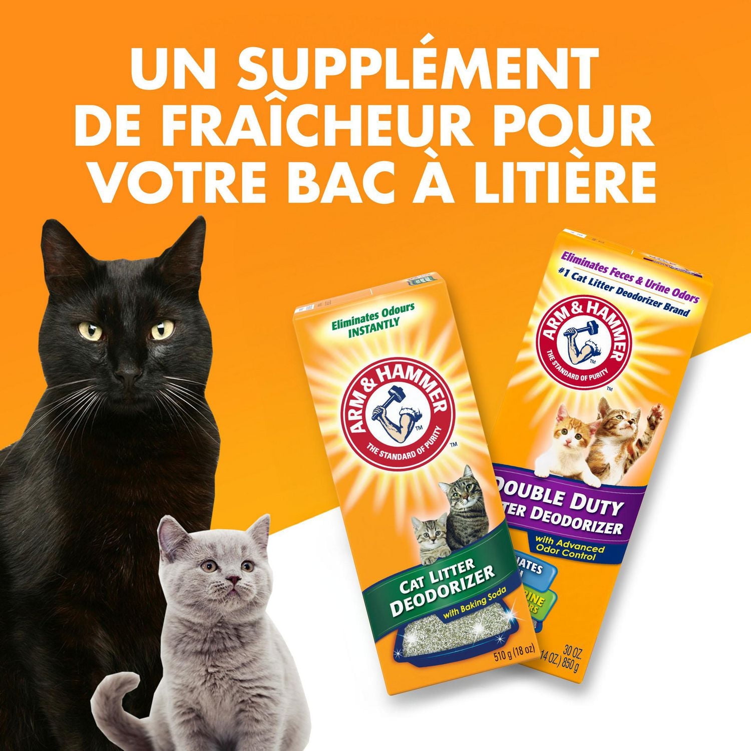 Arm & HAMMER™ CAT Litter Deodorizer, 500 g