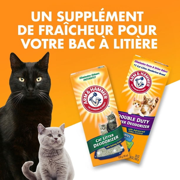 Arm & Hammer Cat Litter Deodorizer with Baking Soda, Moisture