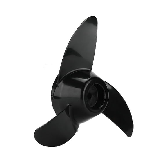 Plastic Propeller, High Efficiency Marine Propeller 12V 24V Motors Simple Installation High Strength  For 50lb 60lb 68lb 88lb Outboard
